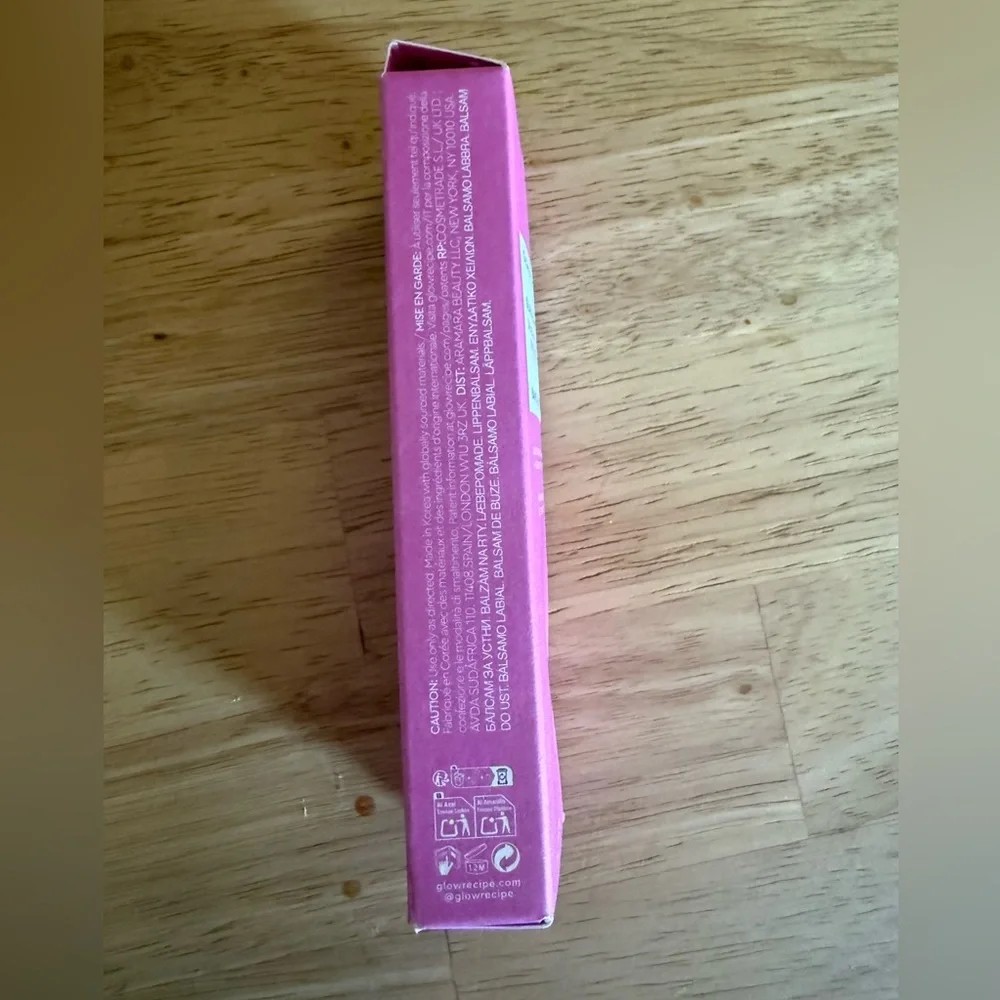 💛 2/$25 GLOW RECIPE Glass Balm Lip Treatment for Shine & Hydration